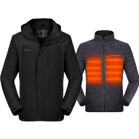 3-in-1 Heated Jacket: New Choice For The Outdoor