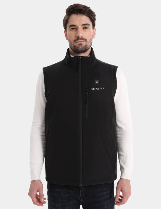 Men's Lightweight Recycled Heated Softshell Vest 7.4V, M41