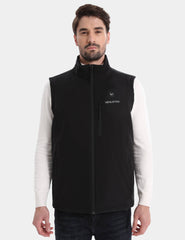 Men's Lightweight Recycled Heated Softshell Vest 7.4V, M41