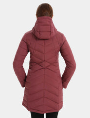 Heated Long Down Jacket 7.4V For Women - New Colors