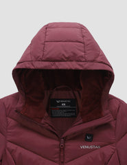 Heated Long Down Jacket 7.4V For Women - New Colors