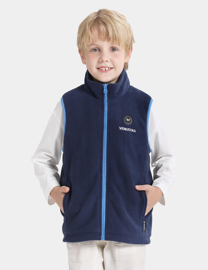 Boy's Heated Fleece Vest 7.4V