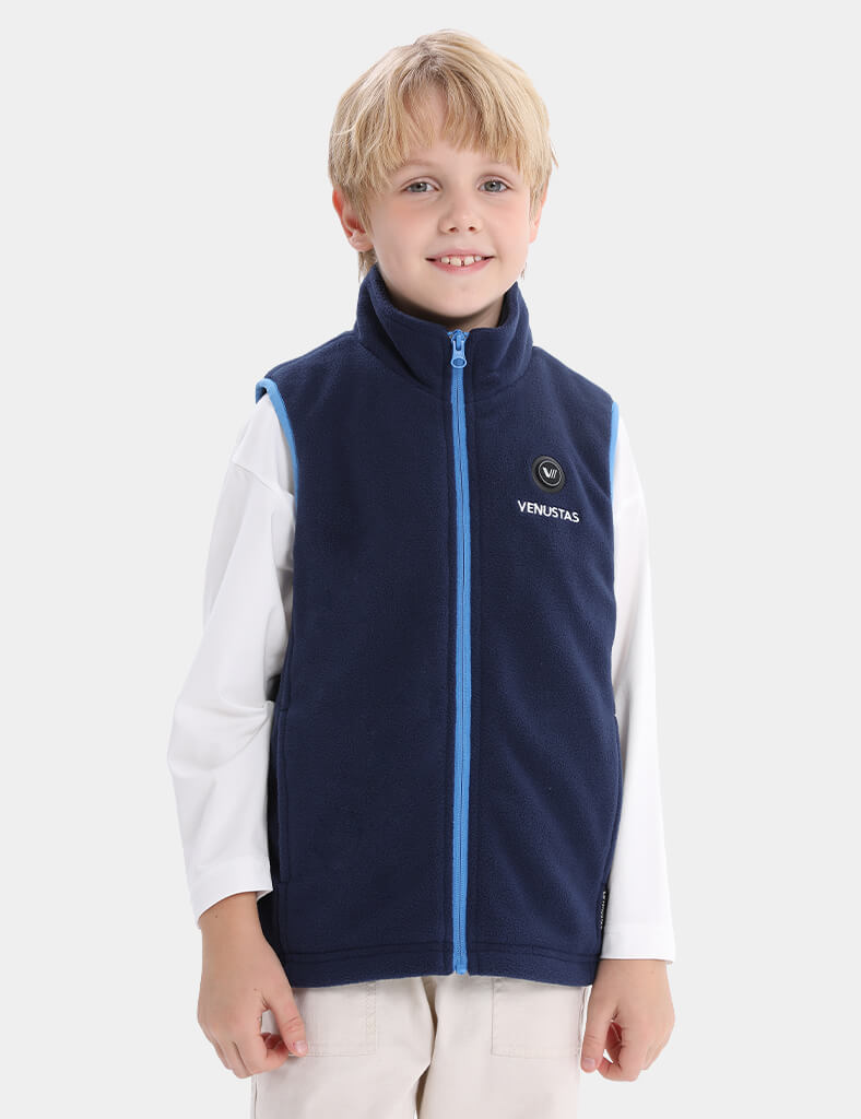 Boy's Heated Fleece Vest 7.4V