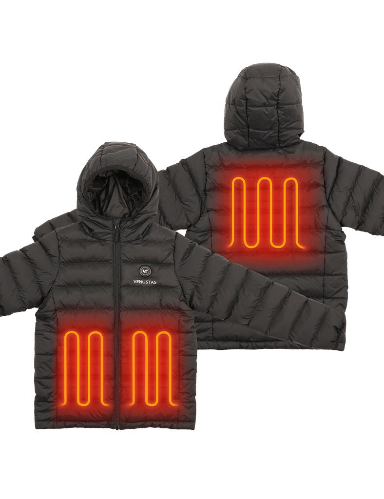 Boy's Heated Fellex Hooded Jacket