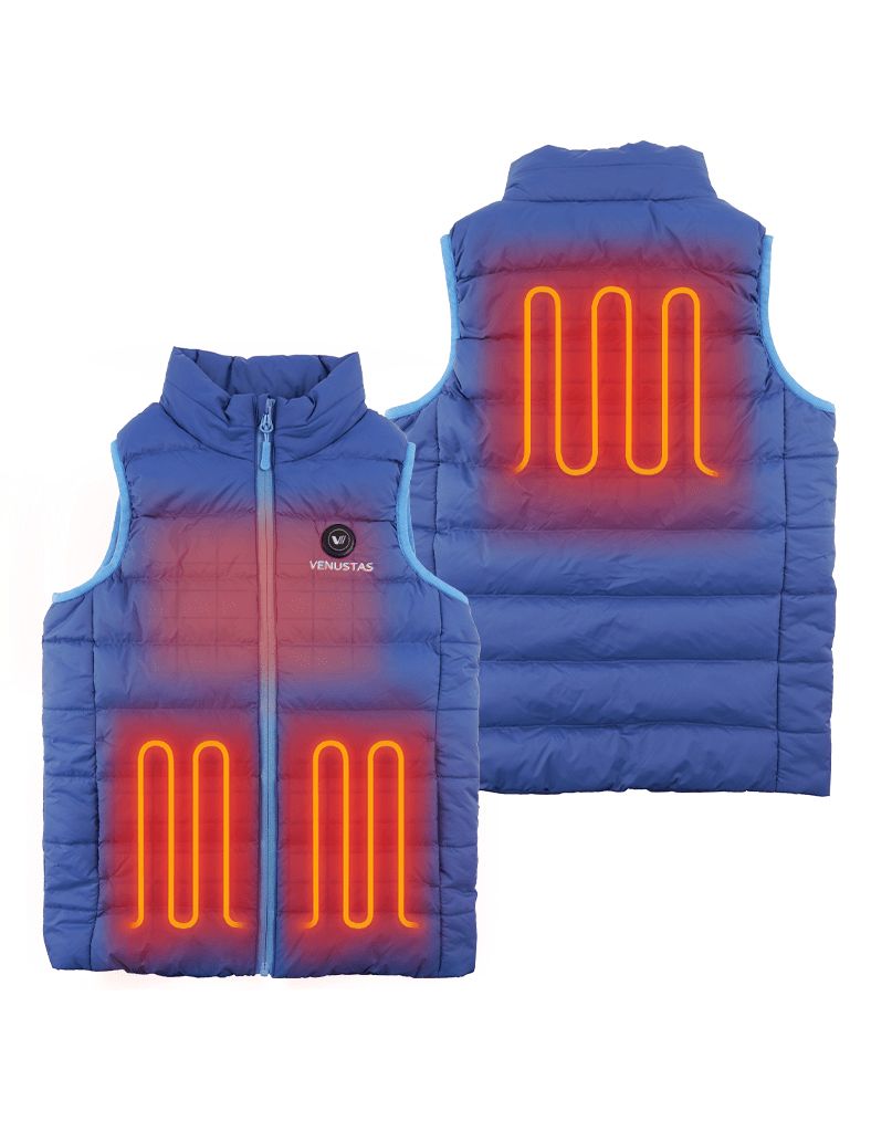 Boy’s Heated FELLEX Vest - Blue