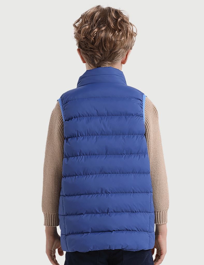 Boy’s Heated FELLEX Vest - Blue