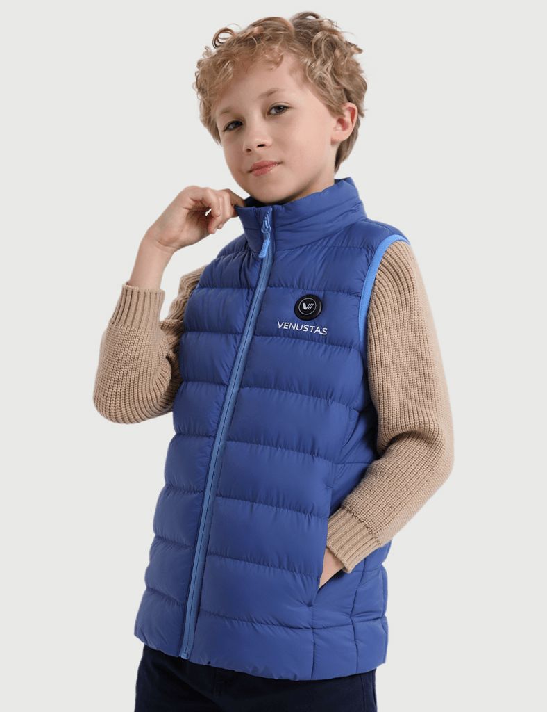 Boy’s Heated FELLEX Vest - Blue