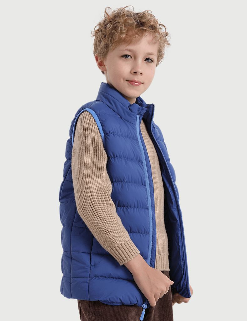 Boy’s Heated FELLEX Vest - Blue