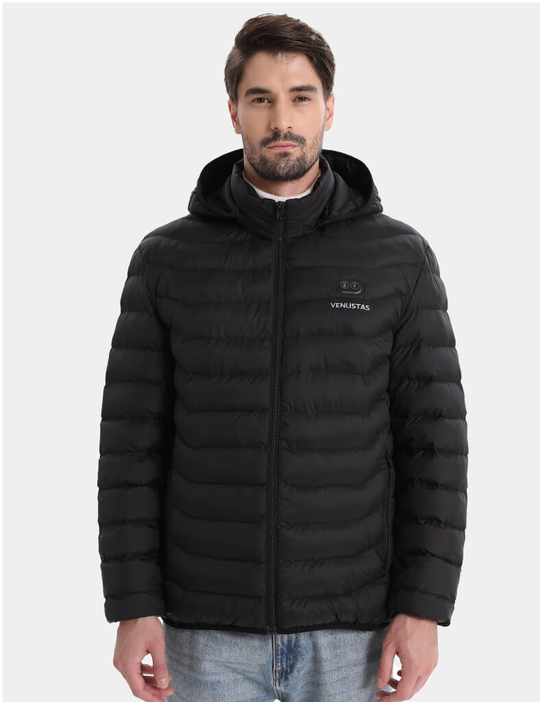 Heated Jacket for Unisex with Dual Control Button, 7.4V, U9001