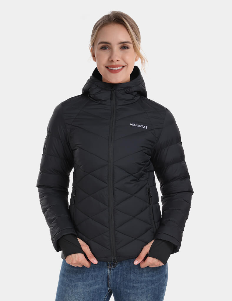 Women’s Heated FELLEX® Hooded Puffer Jacket 7.4V, EW54 [XS,S,XL,2XL]