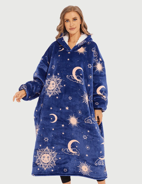 Extra Long Oversized Blanket Hoodie for Unisex
