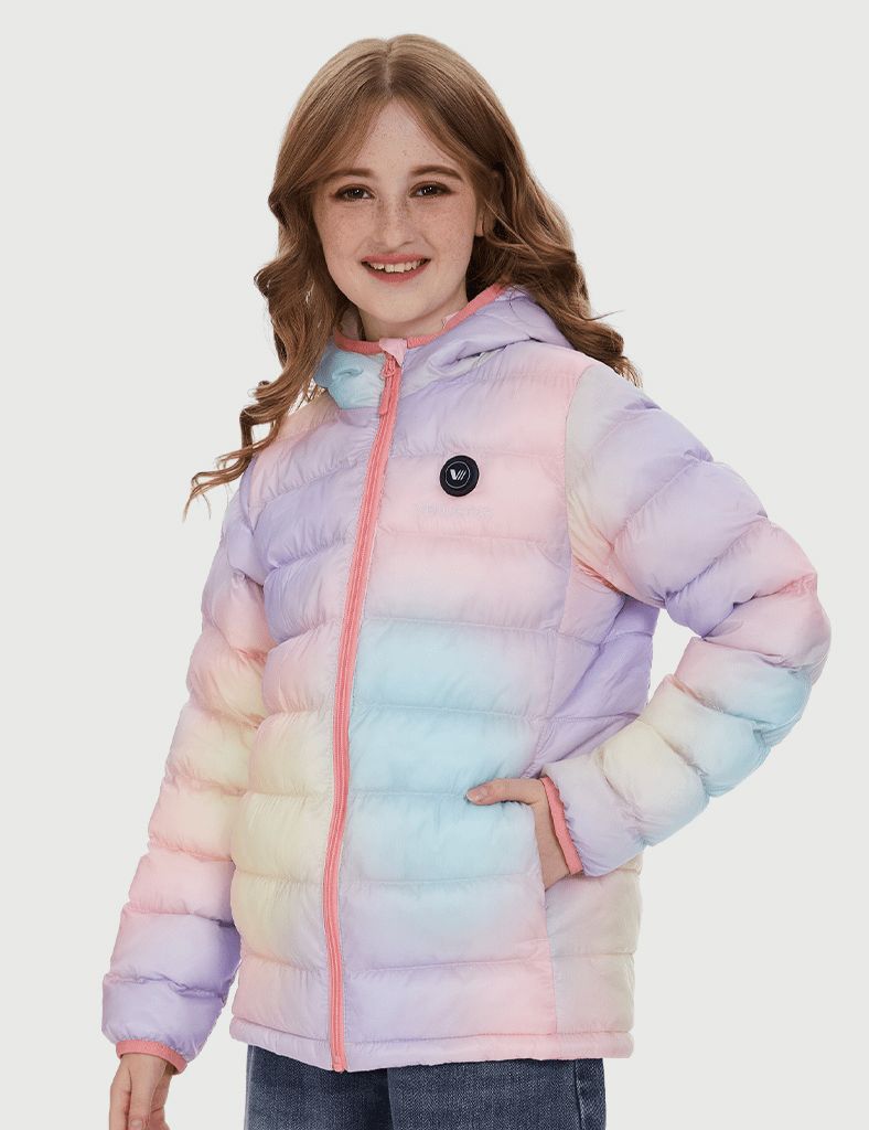 Girl’s Heated FELLEX®  Hooded Jacket 7.4V