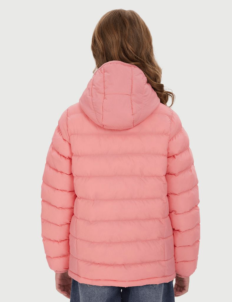 Girl’s Heated FELLEX  Hooded Jacket - Pink