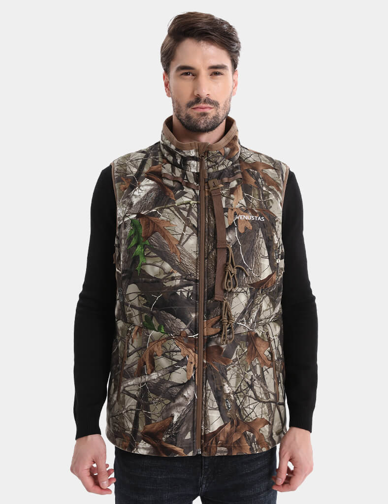 Men's Heated Silent Hunting Vest 7.4V - Next Camo G2™, M35 Max