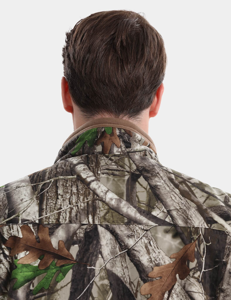 Men's Heated Silent Hunting Vest 7.4V - Next Camo G2™, M35 Max