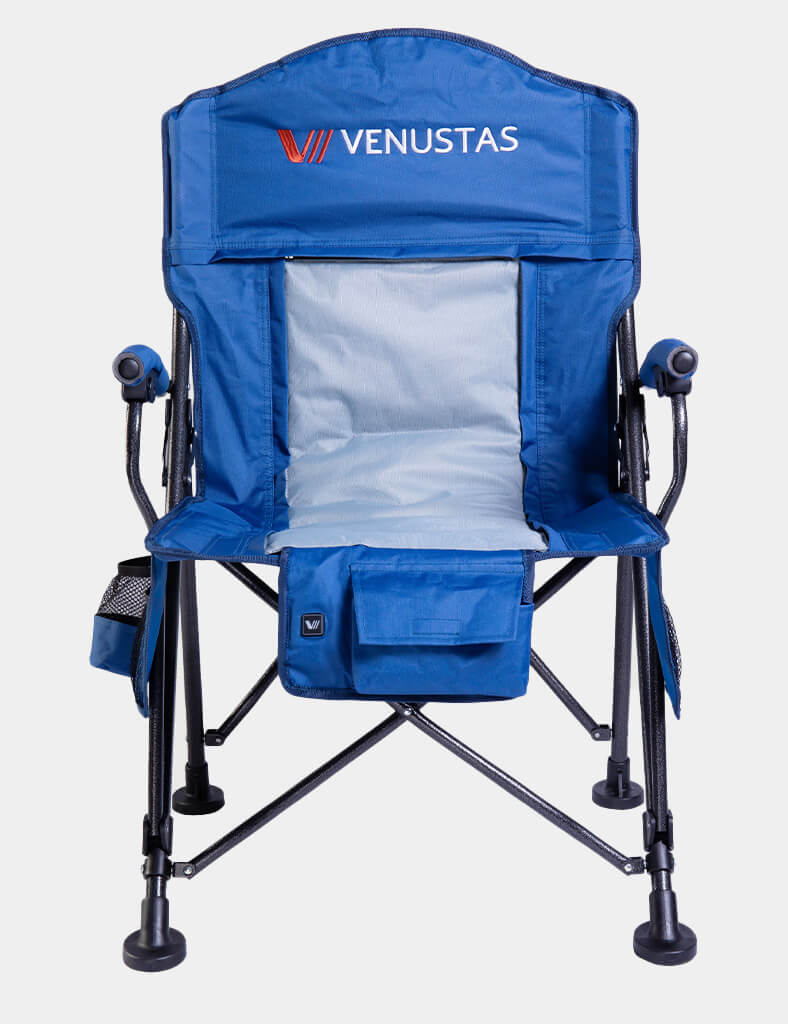 Venustas Heated Camping Chair - Blue