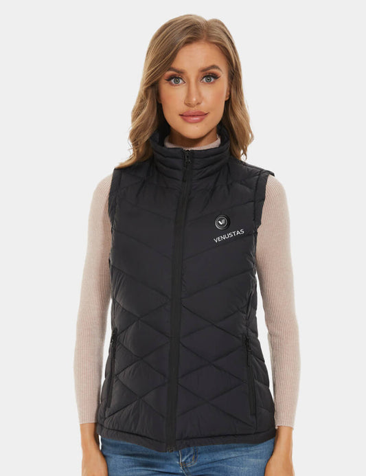 [Open Box] Women’s Heated Down Vest 7.4V with Heating Pockets [XS,S,M,L,2XL]