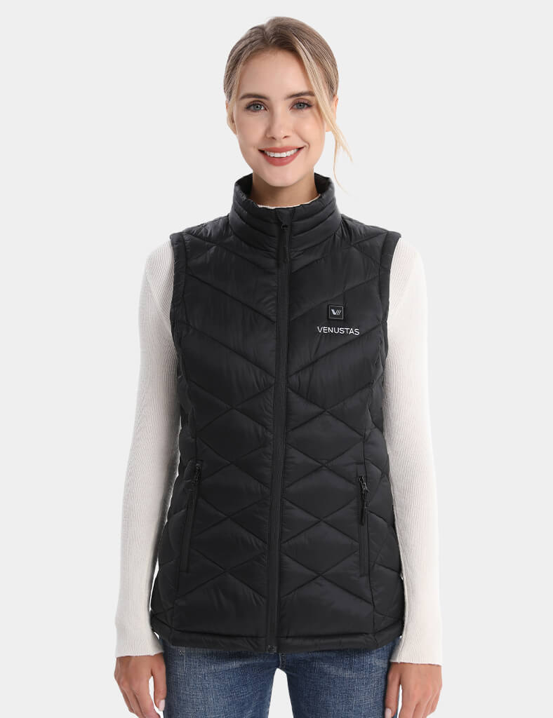 Women’s Heated Down Vest 7.4V with Heating Pockets