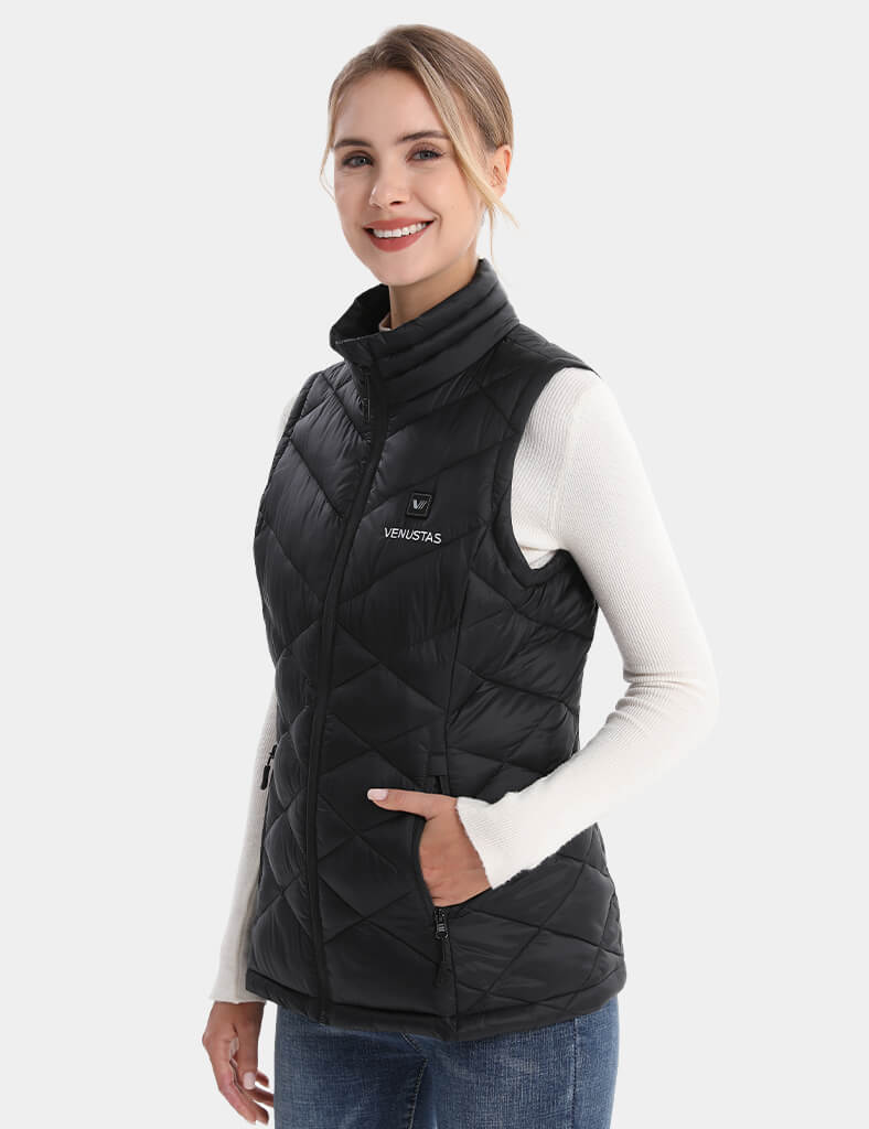 Women’s Heated Down Vest 7.4V with Heating Pockets