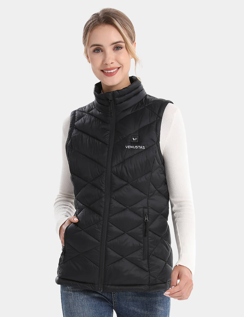 Women’s Heated Down Vest 7.4V with Heating Pockets