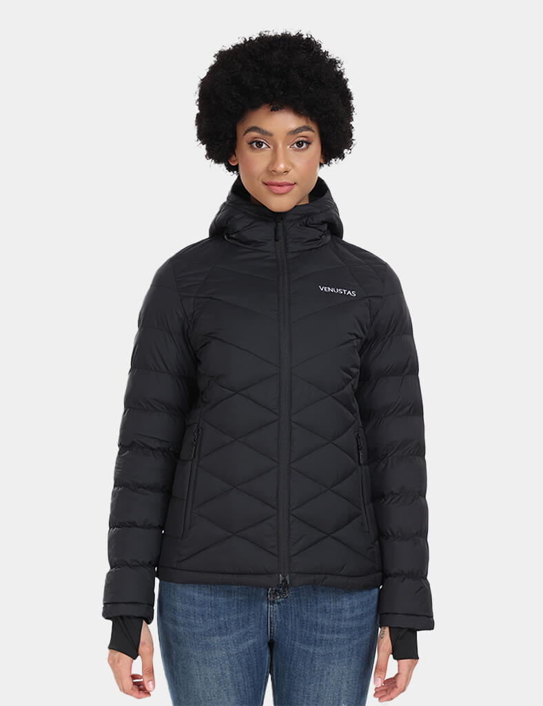 Women’s Heated FELLEX® Hooded Puffer Jacket 7.4V