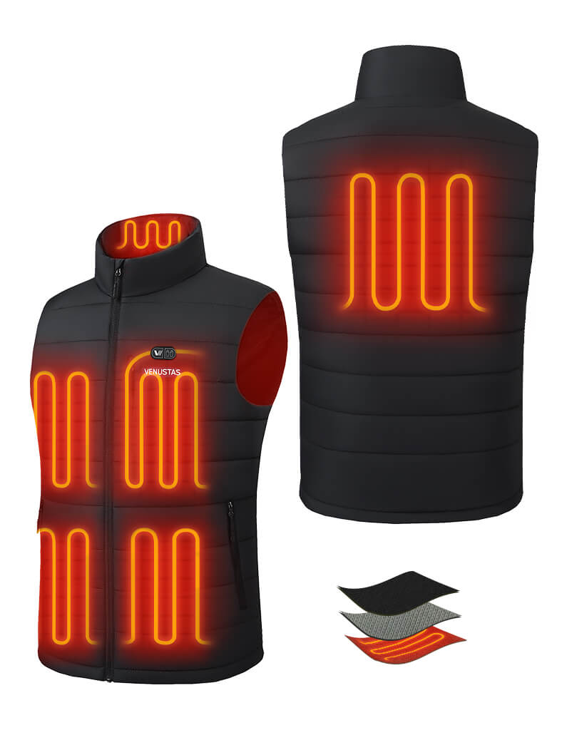 Men's Heated Dual Control FELLEX® Vest 12V, EM27