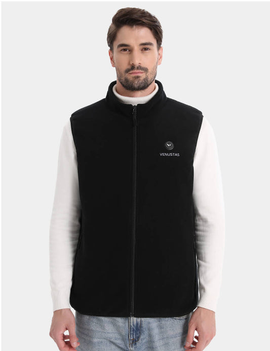 [Open Box] Men's Heated Fleece Vest 7.4V [XS,S,M,L,XL,2XL,3XL,4XL]