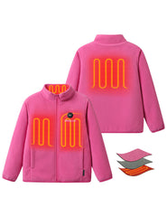 Girl's Heated Fleece Jacket 7.4V, KG16