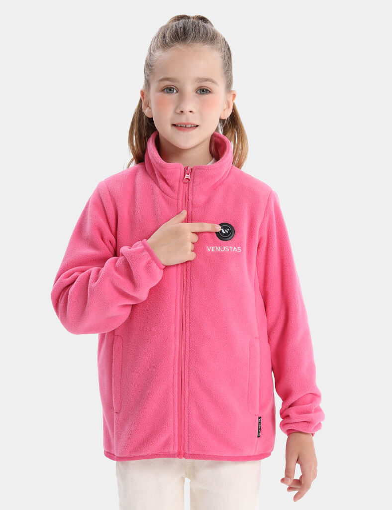 Girl's Heated Fleece Jacket 7.4V, KG16