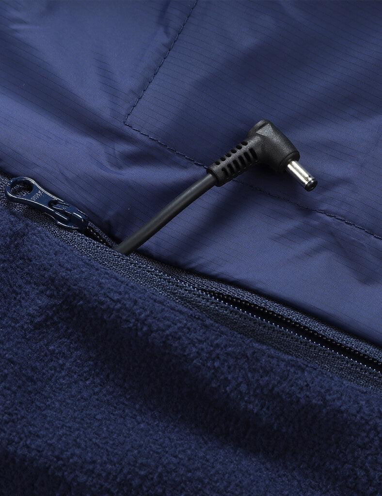 Zipper up Heated Fleece Jacket for Men 7.4V, M2136