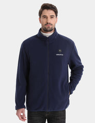 Zipper up Heated Fleece Jacket for Men 7.4V, M2136