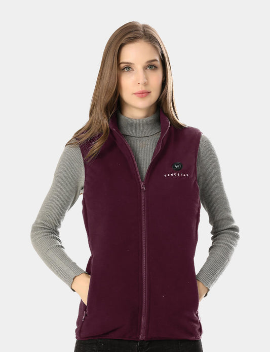 Women's Heated Fleece Vest 7.4V - New Colors