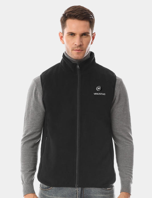 [Open Box] Men's Heated Fleece Vest 7.4V [XS,S,M,L,XL,2XL,3XL,4XL]