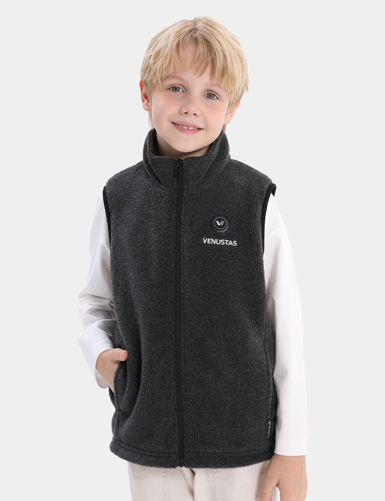 Boy's Heated Fleece Vest 7.4V