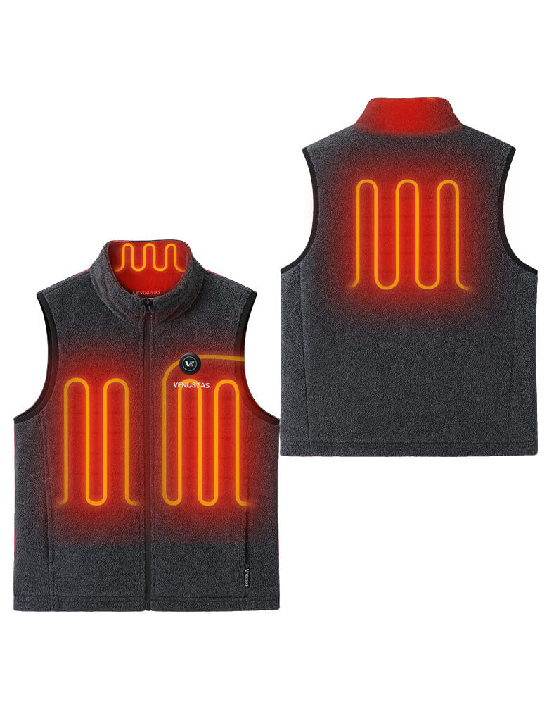 Boy's Heated Fleece Vest 7.4V