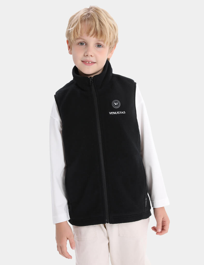 Boy's Heated Fleece Vest 7.4V