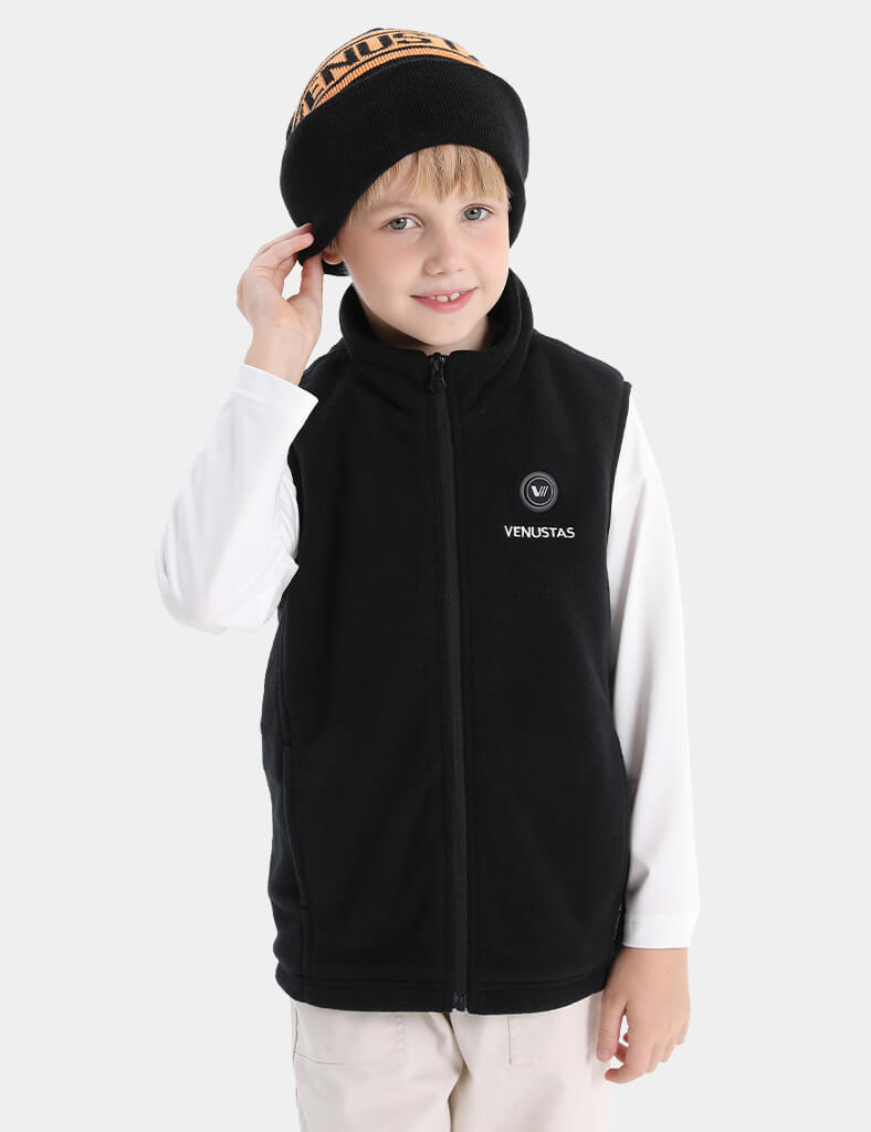 Boy's Heated Fleece Vest 7.4V