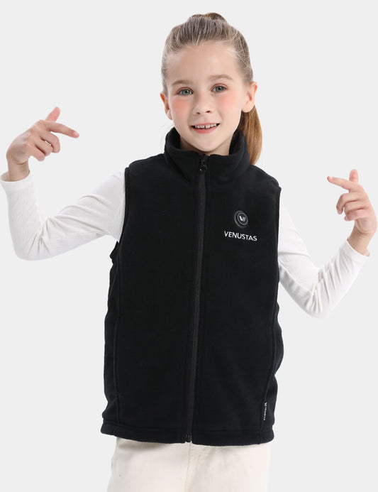 Girl's Heated Fleece Vest 7.4V