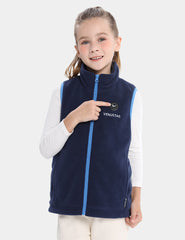 Girl's Heated Fleece Vest 7.4V