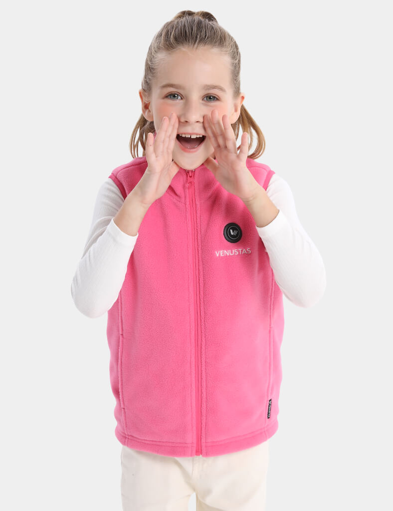 Girl's Heated Fleece Vest 7.4V, KG14