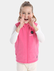 Girl's Heated Fleece Vest 7.4V