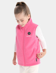 Girl's Heated Fleece Vest 7.4V