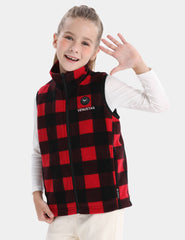 Girl's Heated Fleece Vest 7.4V