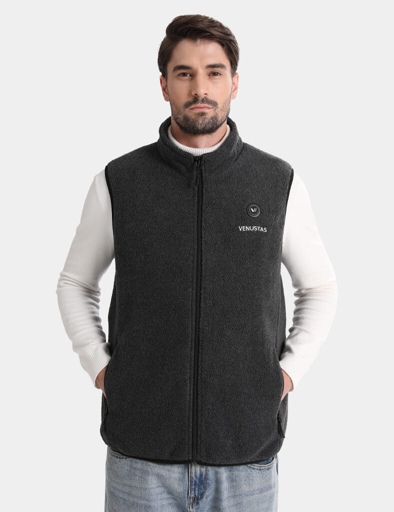 Men's Heated Fleece Vest 7.4V - New Colors, M2117