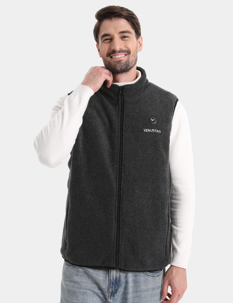 Men's Heated Fleece Vest 7.4V - New Colors, M2117