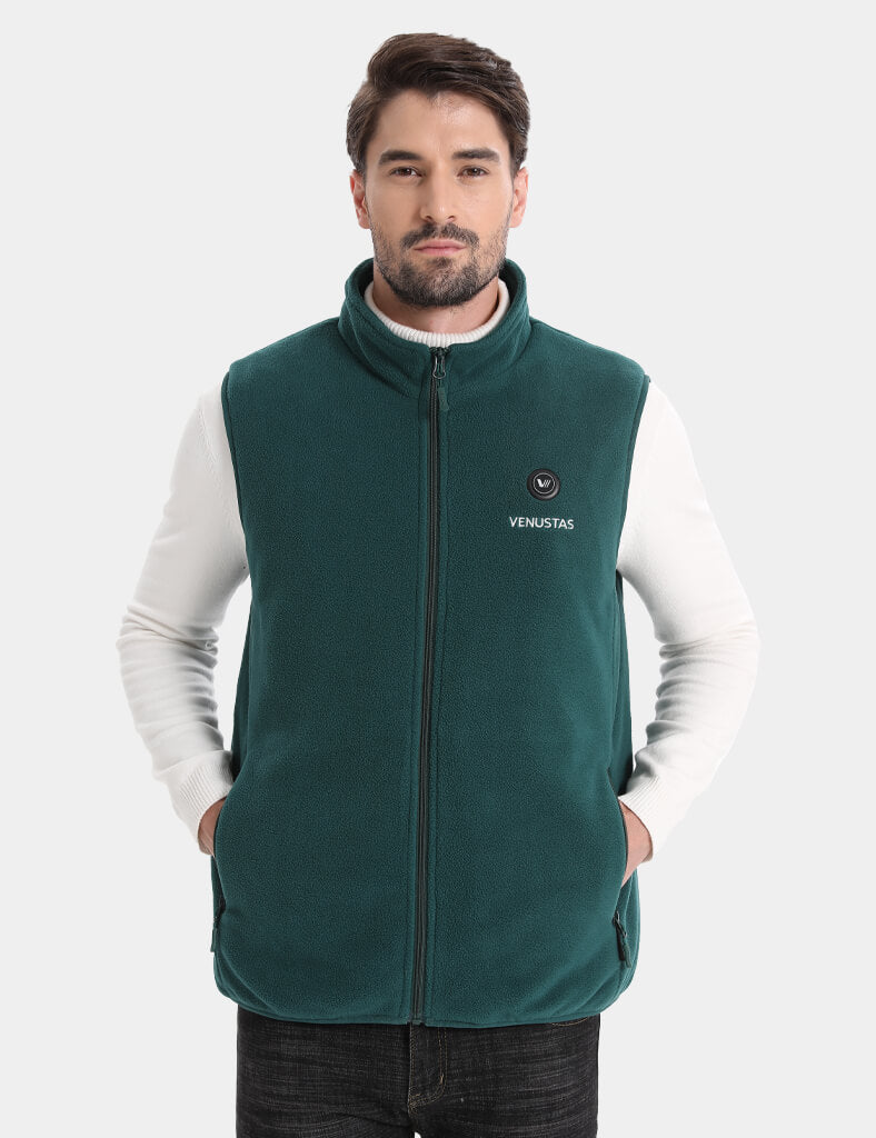 Men's Heated Fleece Vest 7.4V - New Colors, M2117