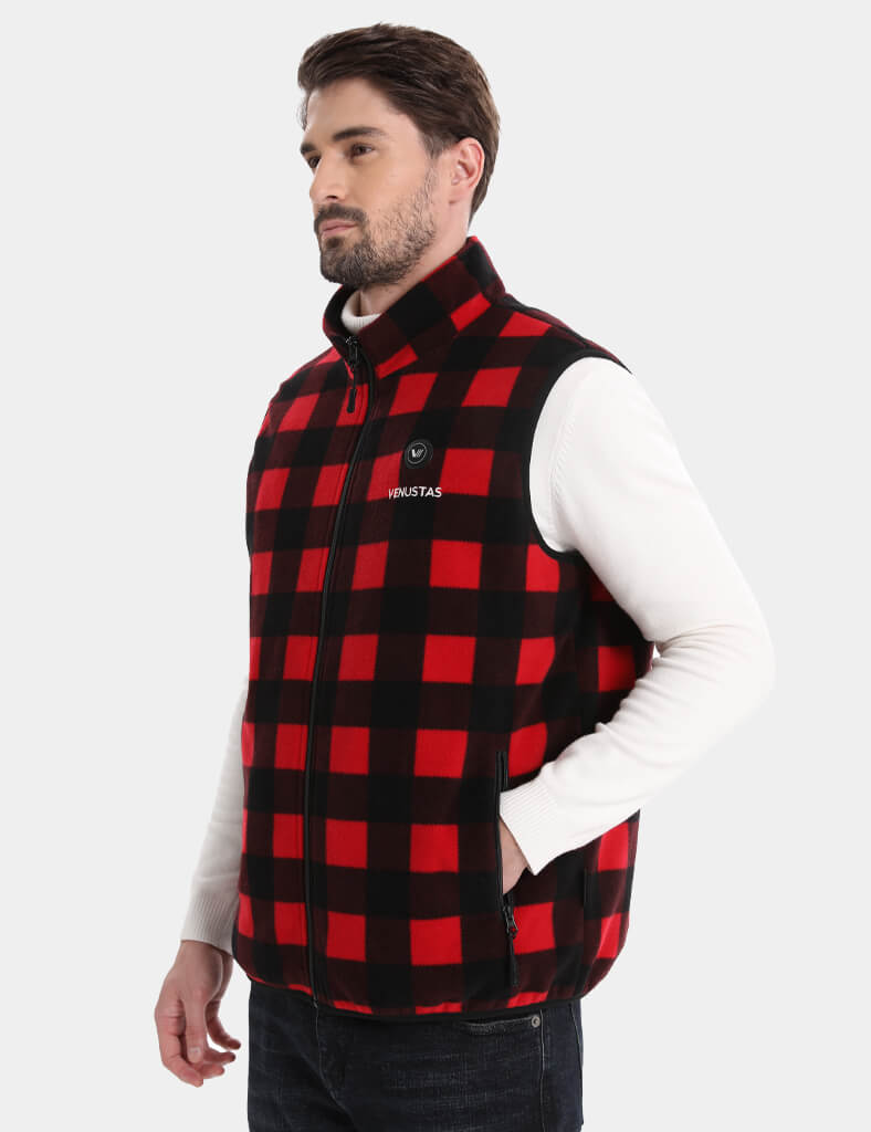 Men's Heated Fleece Vest 7.4V - New Colors, M2117