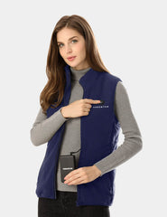 Women's Heated Fleece Vest 7.4V - New Colors