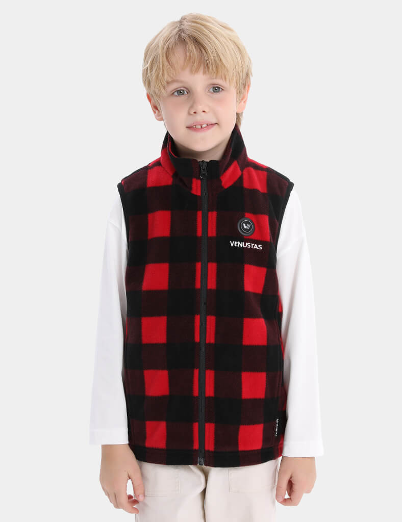 Boy's Heated Fleece Vest 7.4V