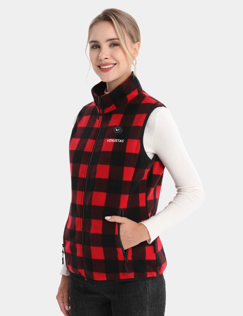 Women's Heated Fleece Vest 7.4V - New Colors, W2117